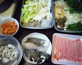 冬の定番　キムチ鍋作り方1写真