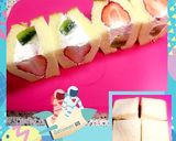 耳まで美味しい♡丸ごと苺のフルーツサンド作り方4写真