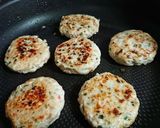 ふっくら❗鶏ひき肉とニラのつくね焼き作り方6写真