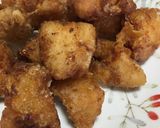 生姜醤油味の若鶏の唐揚げ作り方5写真