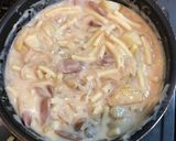 豆苗入りグラタン作り方4写真