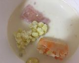 離乳食中期✿豆乳野菜がゆ✿作り方1写真