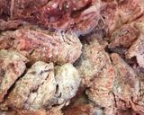 簡単美味しい牛肉春菊オイスターソース炒め作り方2写真