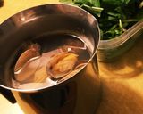 アサリスープ。出張先の部屋ごはんに作り方3写真