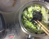 時短！簡単！白菜と塩昆布の煮びたし作り方2写真