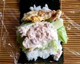 家にある材料だけで✿恵方サラダ巻き作り方6写真