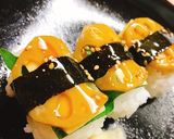 れんこんで洋風握り寿司♪作り方5写真