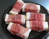 ガリ旨！厚揚げと甘酢生姜の肉巻き照り焼き作り方3写真
