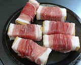 ガリ旨！厚揚げと甘酢生姜の肉巻き照り焼き作り方3写真
