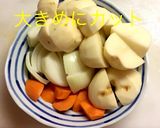 圧力鍋 2味のホクホク肉じゃが作り方2写真