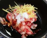 栄養満点！牛とろろ丼。作り方2写真