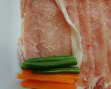 簡単♬人参といんげんの肉巻き(^_^)/作り方3写真