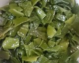 バーミキュラでやわらか♥茎わかめの佃煮作り方1写真