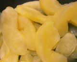 レンチンでホットりんご*アップルパイ中身作り方3写真