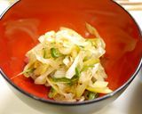 簡単！たっぷり葱生姜のお味噌汁作り方1写真