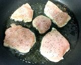 ヘルシーなのに満腹☆鶏胸肉のソテー☆作り方2写真