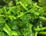 簡単！材料も３つだけ！菜の花の胡麻和え作り方3写真