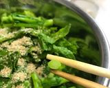 簡単！材料も３つだけ！菜の花の胡麻和え作り方7写真
