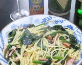 ほうれん草とベーコンの時短簡単美味パスタ作り方11写真