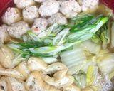 基本の鶏団子鍋スープ作り方2写真