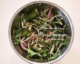 水菜とツナのレモン香る塩昆布☆サラダ作り方2写真