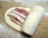 手軽に作れて美味しい♪ベーコンロールパン作り方8写真