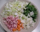 冬野菜のあっさりミネストローネ作り方1写真