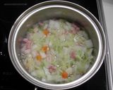 冬野菜のあっさりミネストローネ作り方2写真