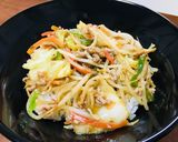 簡単!スタミナもやし丼作り方8写真