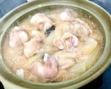 明太子塩ホルモン鍋作り方5写真