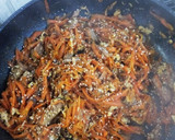 ☆鯖缶で5分！生姜が香る人参しりしり☆作り方5写真