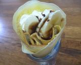 おやつにチョコバナナアイスクレープ♪作り方8写真