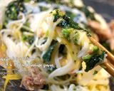 モロヘイヤのたたきde元気になる素麺!作り方4写真