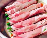 受験生応援 肉巻きで恵方巻き 節分 弁当作り方1写真