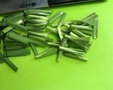 ささみと野菜のキムチ蒸し作り方2写真