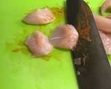 ささみと野菜のキムチ蒸し作り方6写真