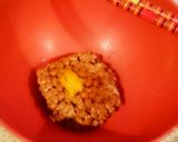 納豆チーズ卵焼き作り方1写真
