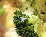 青海苔香る❀ブロッコリーの和トースト作り方6写真