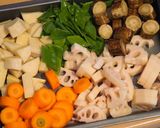 大人気♡肉なしなのに大満足！根菜の煮物作り方1写真