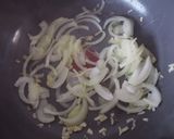 鯖水煮缶のスタミナパスタ！作り方2写真