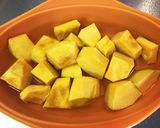 砂糖なし!かぼちゃプリン作り方1写真