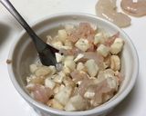 親友直伝アヒージョ♪プチアレンジ メモ用作り方3写真