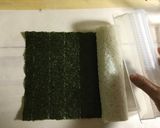 100均容器で、韓国風太巻き キンパプ作り方7写真