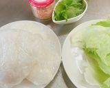 鮭フレークとシャキシャキ レタスの炒飯作り方1写真