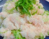 鮭フレークとシャキシャキ レタスの炒飯作り方7写真