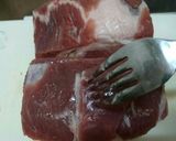 豚バラ肉のはちみつ煮作り方1写真