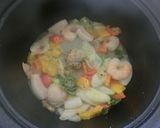 【糖質制限】海鮮バター魚粉焼きそば作り方6写真