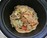 【糖質制限】海鮮バター魚粉焼きそば作り方7写真