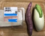 簡単◎白なすとフェンネル◎すりみの天ぷら作り方1写真