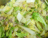 簡単！豚肉と白菜尽くしの煮物✨作り方4写真